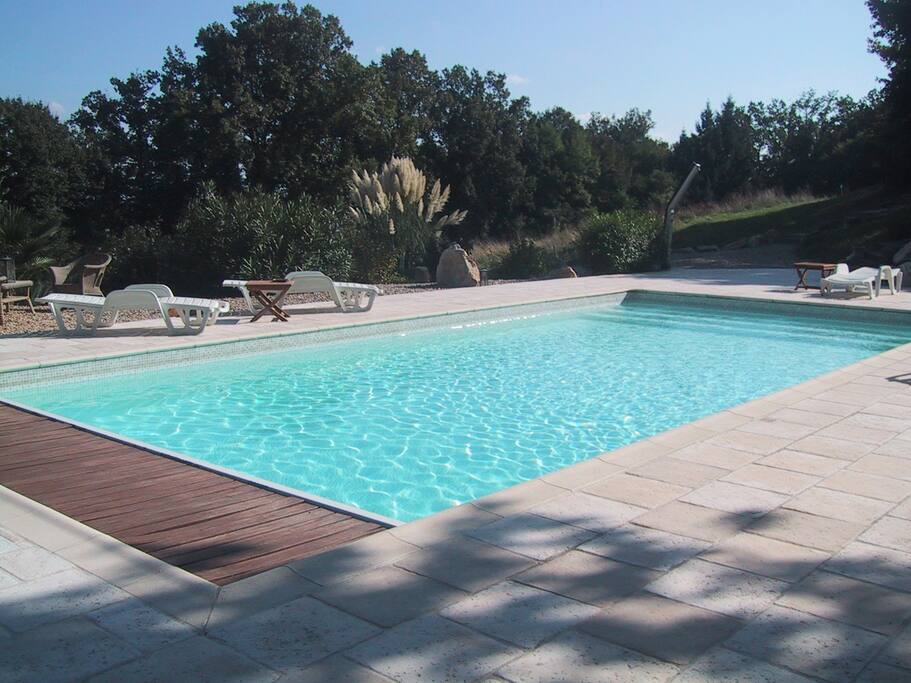 piscine 11x5 chauffée