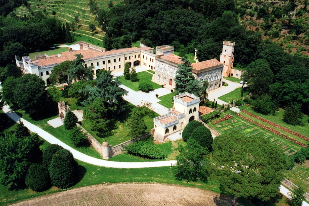 Volto - Castle with heated pool and organic wines - Castles for Rent in Monselice, Veneto, Italy
