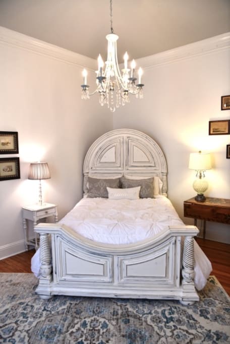 The Loire Bedroom with it grand Queen bed