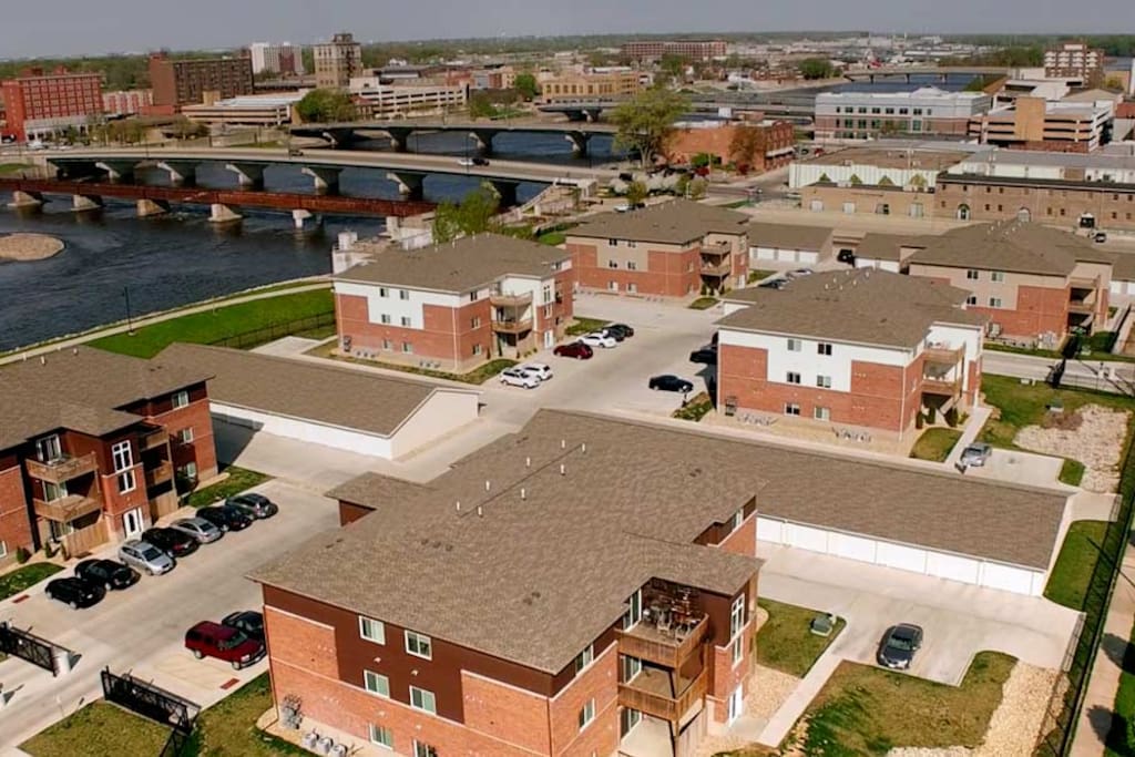 Ariel view of complex