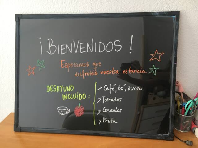 Cómodo y alegre apartamento, tranquilo