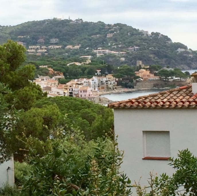 vue partielle de la terrasse