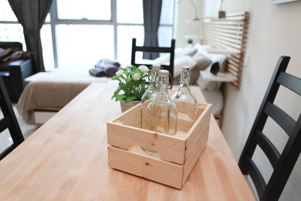 A little decoration to make you feel at home