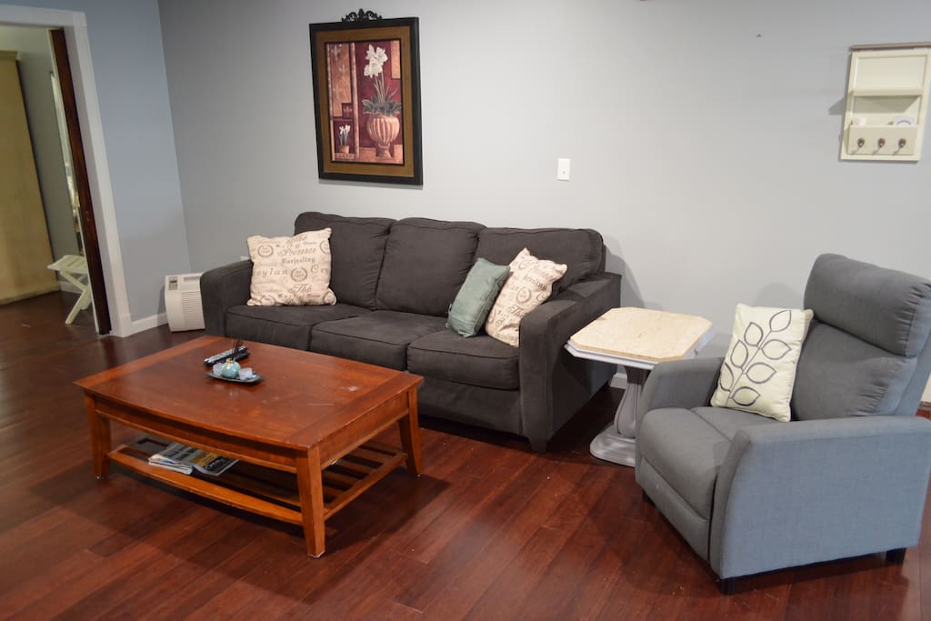 Pullout Queen Couch and Chair