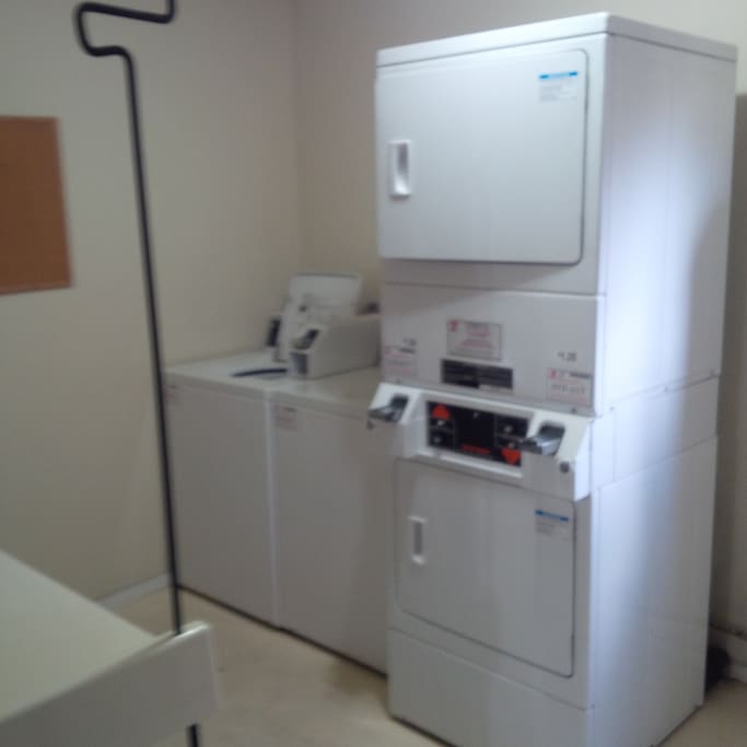 On-site laundry room