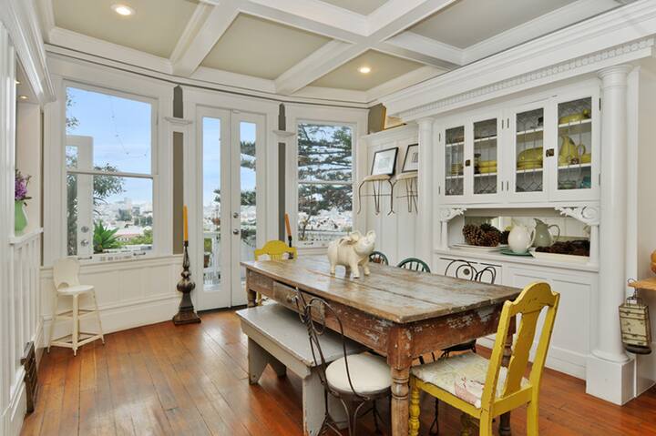 Stunning Home above Dolores Park w/Sweeping Views