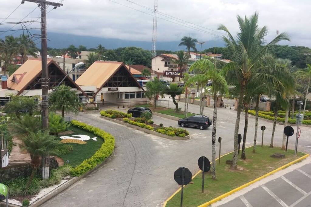 Entrada do condomínio
