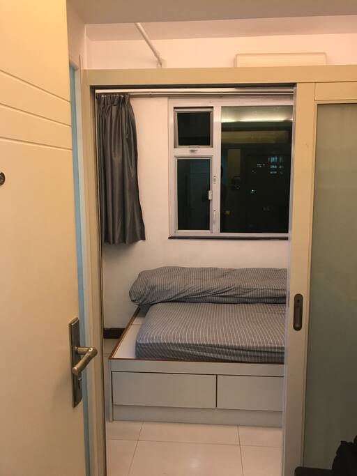 Bedroom and living room