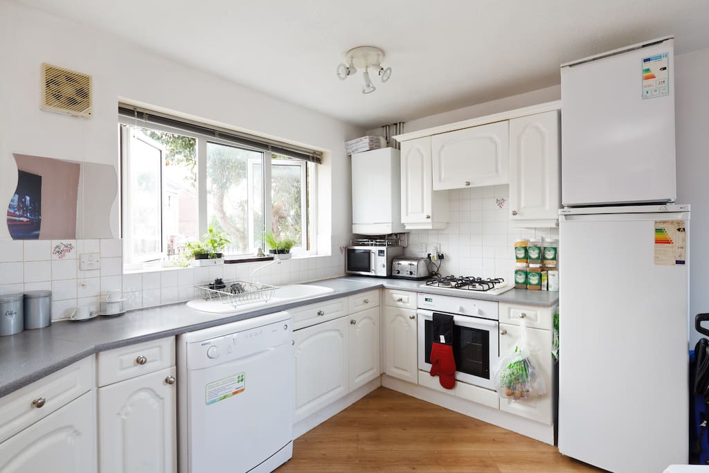 Bright kitchen