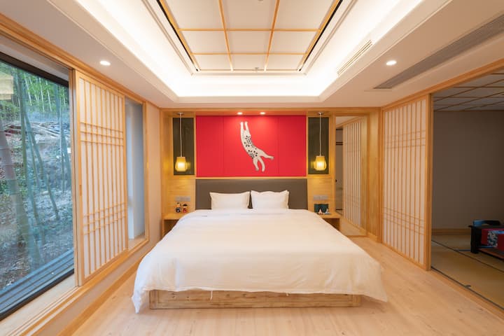 莫干山小京都 圣岛莫干竹取亭 和风温泉泡池大床房 泳池温泉 和服拍照 团建烧烤 抹茶寿司手作 Casas De 莫干山小京都 圣岛莫干竹取亭 和风温泉泡池大床房 泳池温泉 和服拍照 团建烧烤 抹茶寿司手作 Casas De