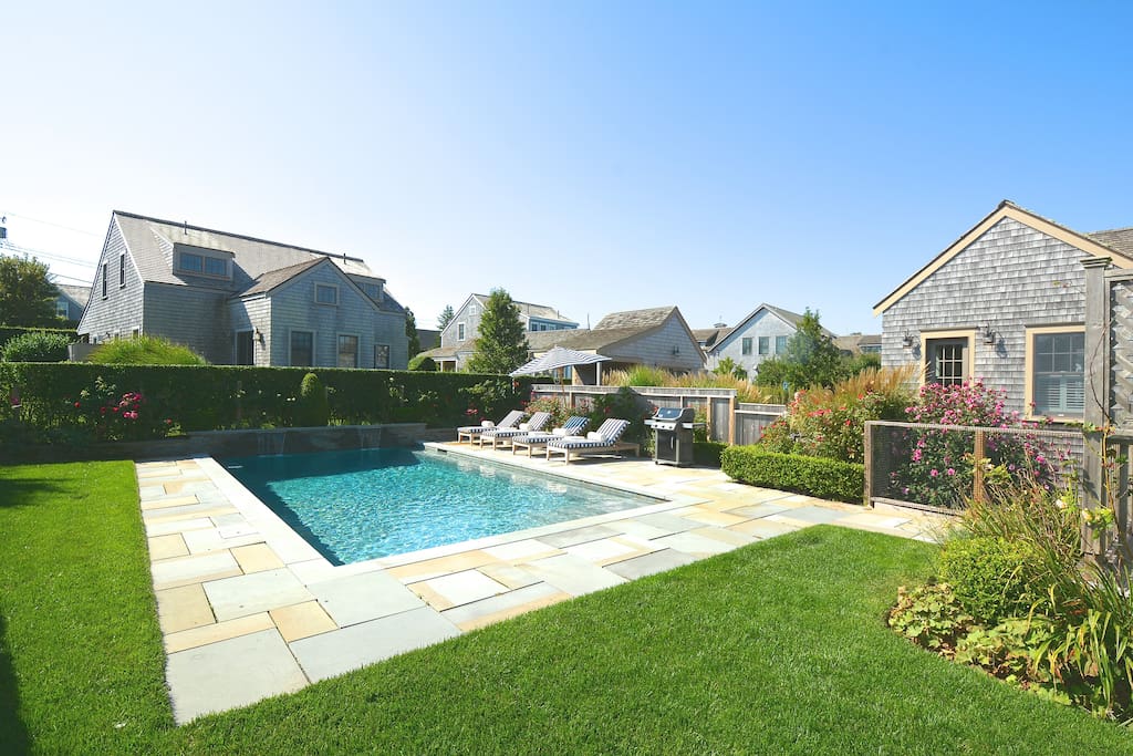 Pool and yard