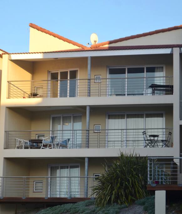 Large balcony with lovely views