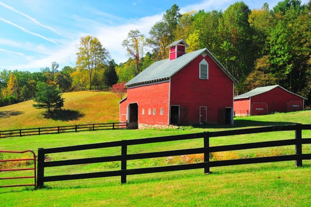 EnchantedHistoric Shenandoah Farm Houses for Rent in Madison