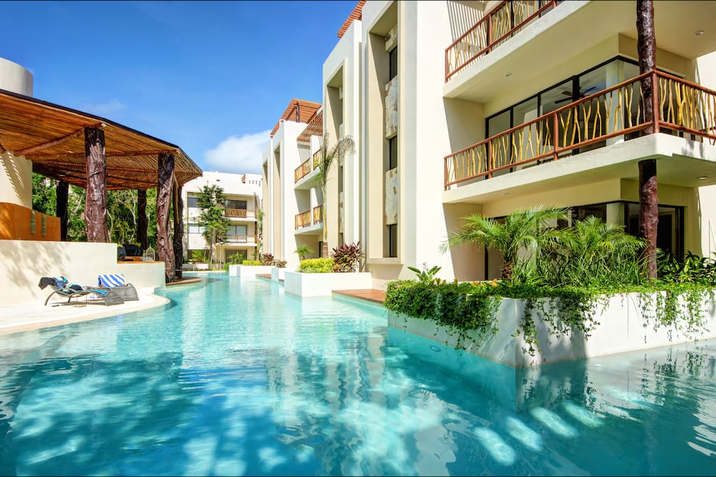 The Pool Lounge Area is the Perfect Chillout spot