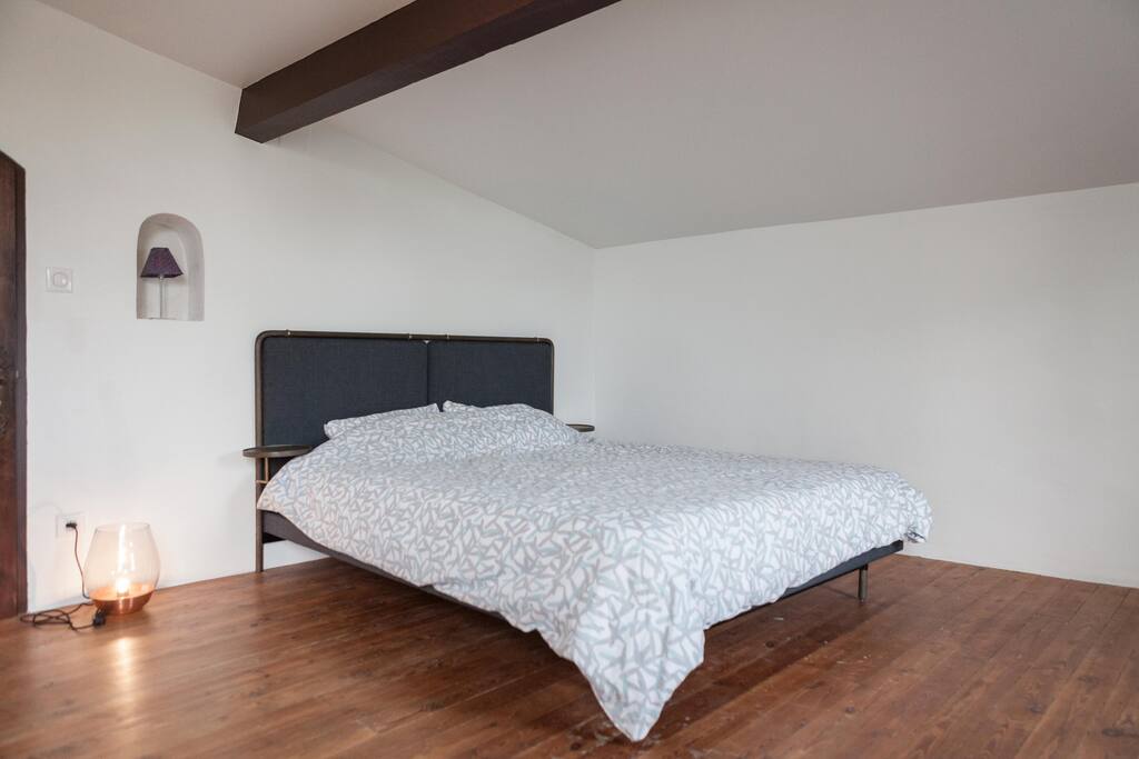 From the bedroom with view of vineyards