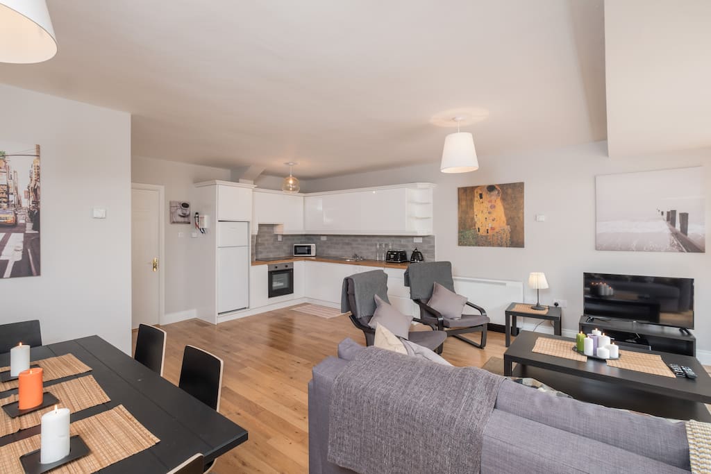 open plan view