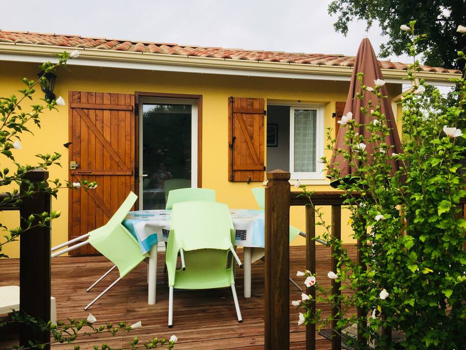 Studio Viviane Rumah Kecil Untuk Disewakan Di Carcans Aquitaine Limousin Poitou Charentes Prancis