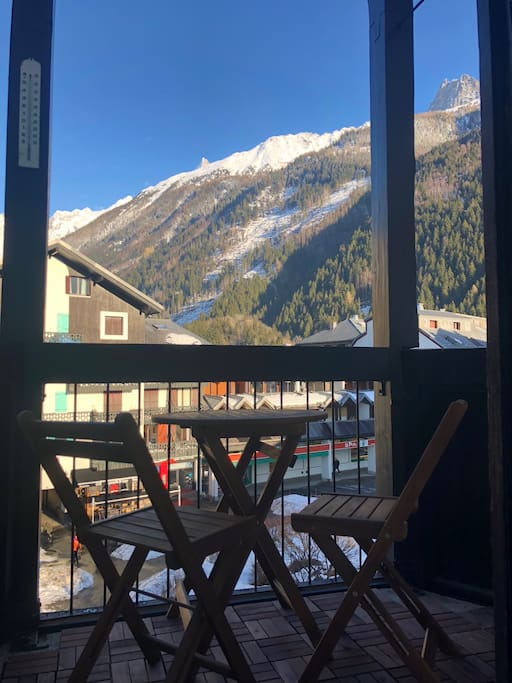 View from the balcony