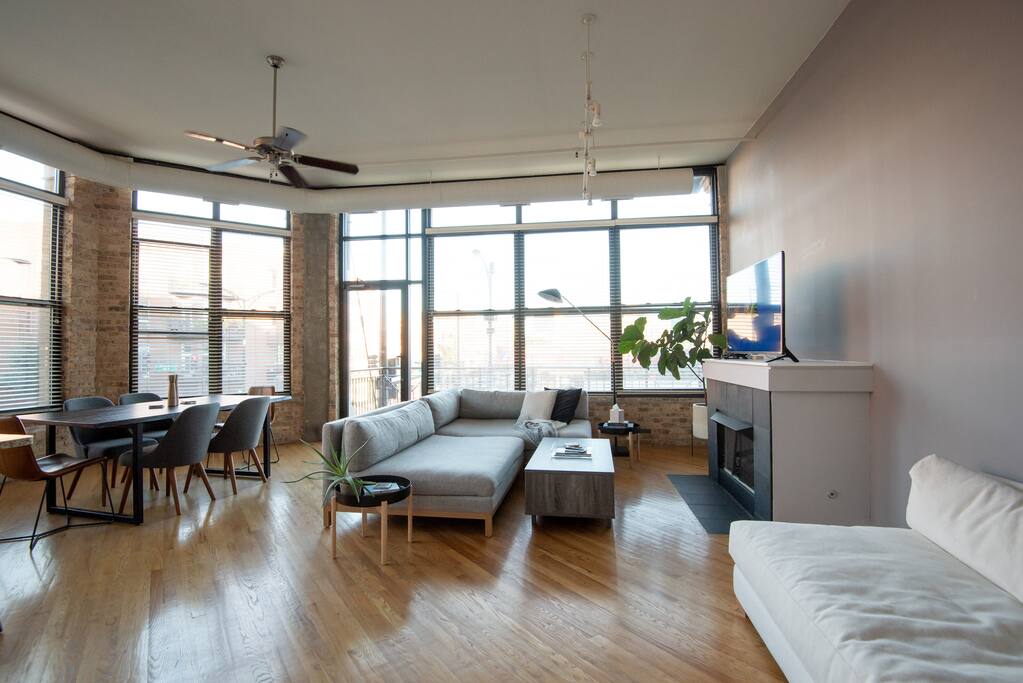 Into the living room