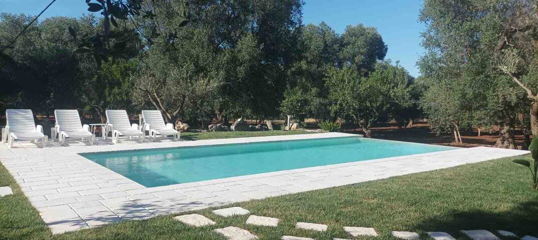 Lovely trullo LAURO in quiet area with new pool