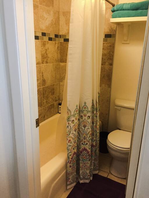 Clean bathroom