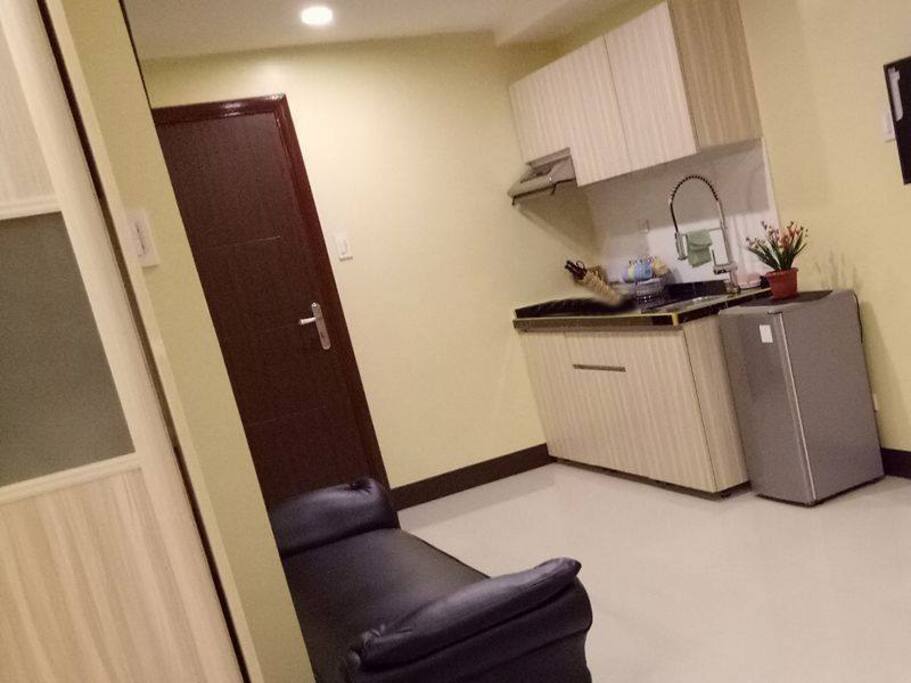 Kitchen and sink