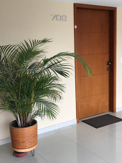 Entrada al apartamento 702
