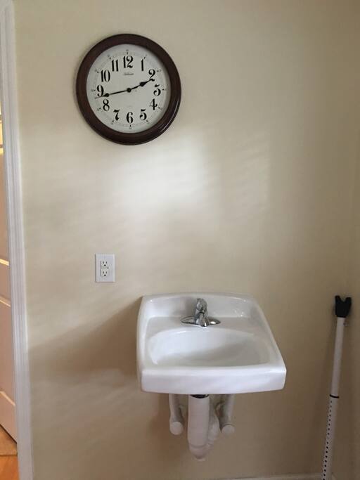 Separate sink in mud room