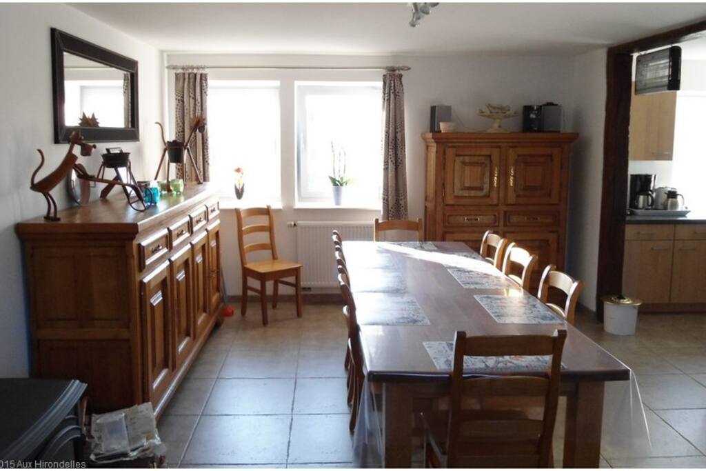 La salle à manger