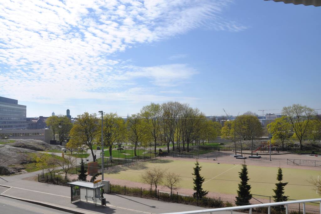 View from balcony