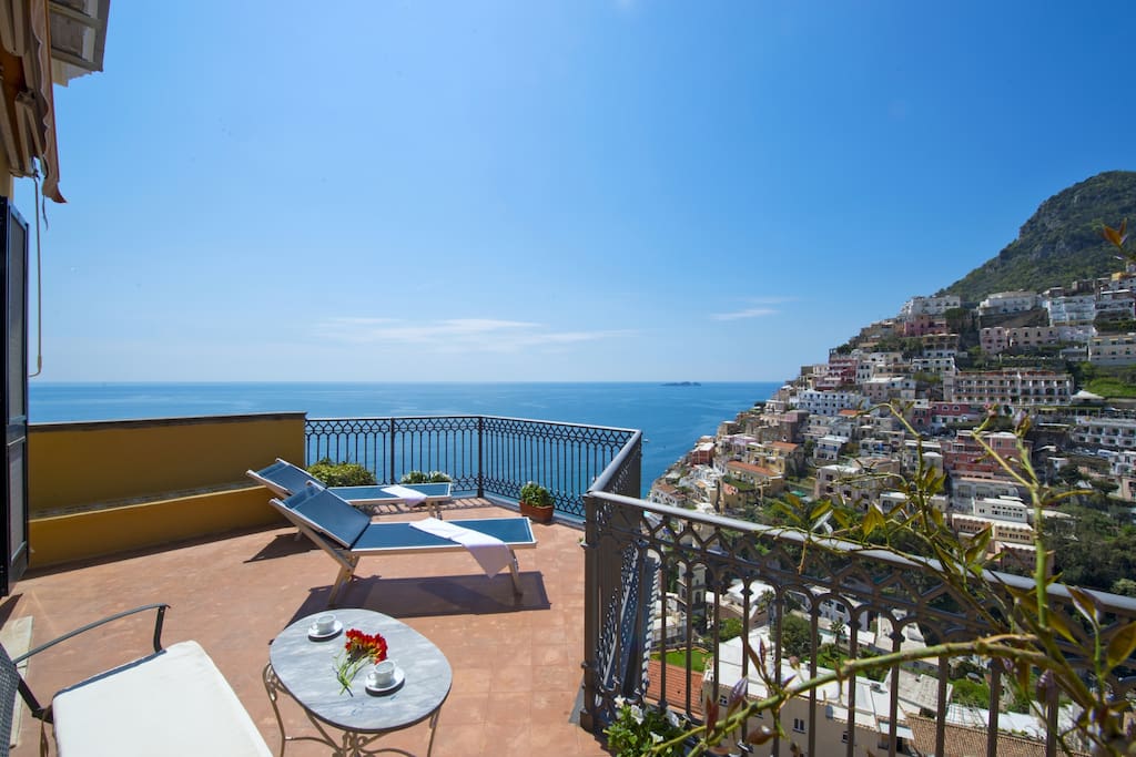 Your private stunning Sea View Terrace