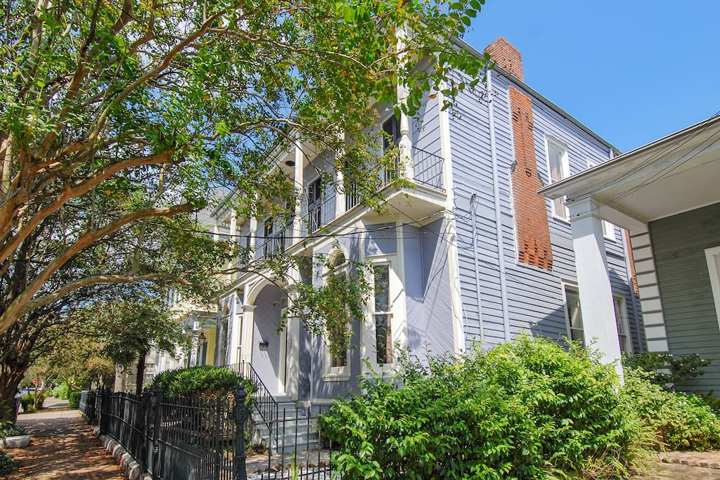 Side View of Townhome