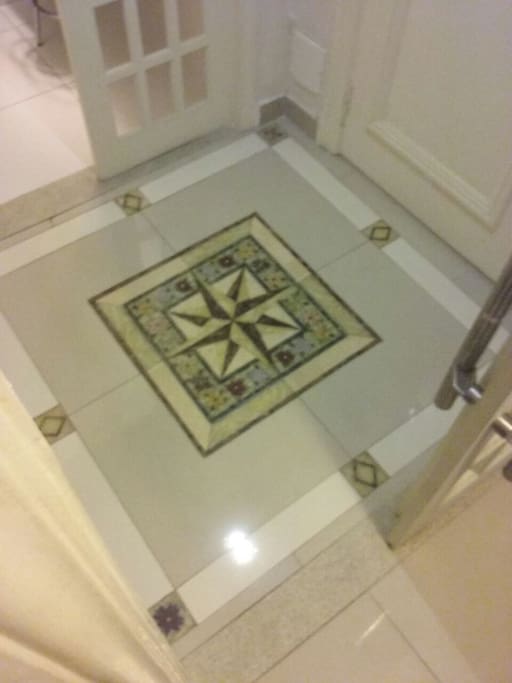 Piso da entrada