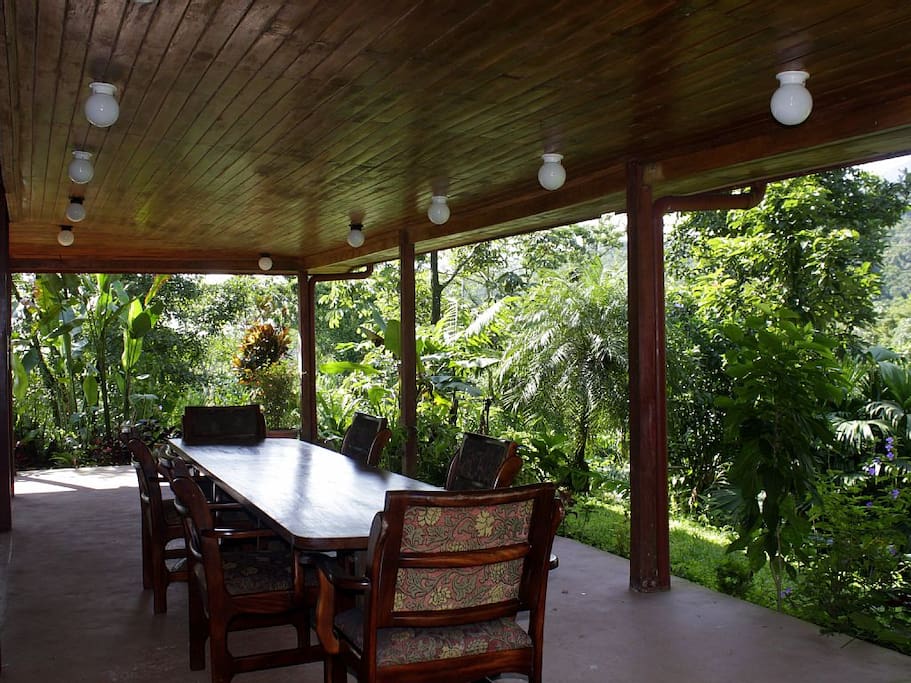 Patio Dining At Main Home
