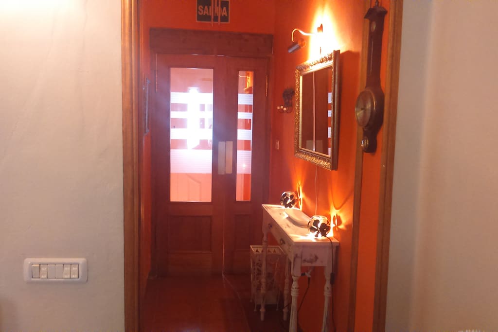 Entrada a la casa
