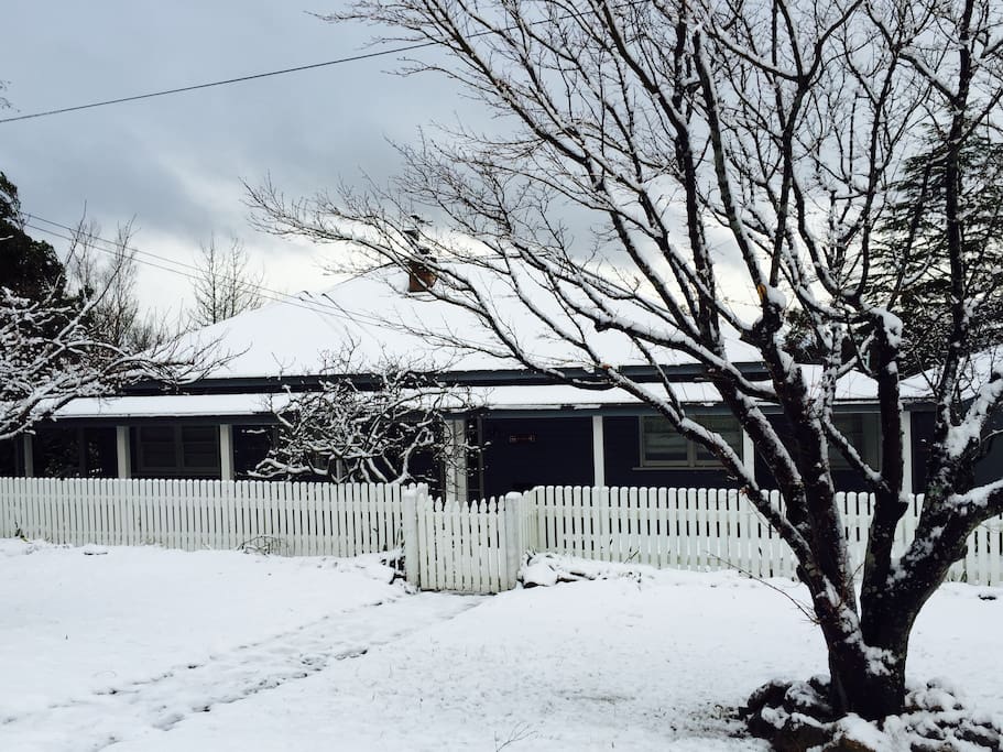Snow at Glengariff