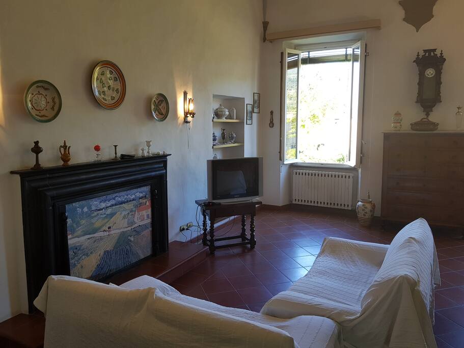 Il salone dell'appartamento