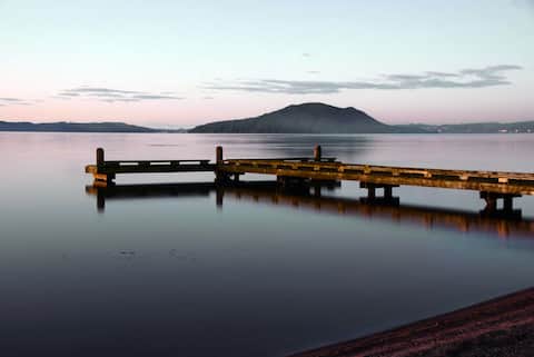 "Taha Moana" Step out the door onto the lake front