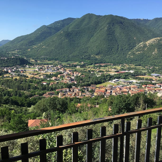 View from a balcony