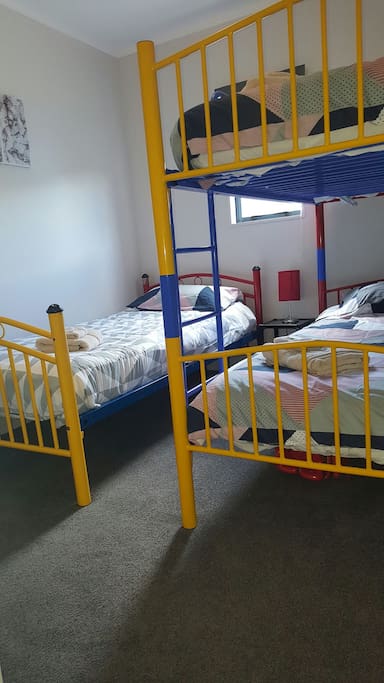 Second bedroom sleeps 3