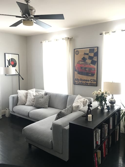 Living room on the main floor