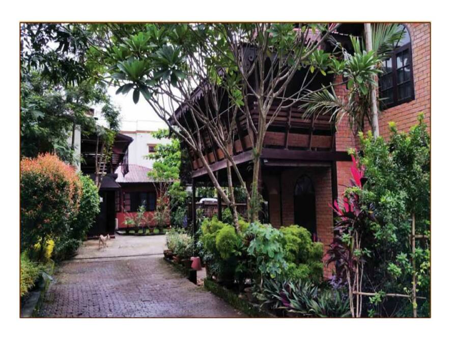 jardin et parking