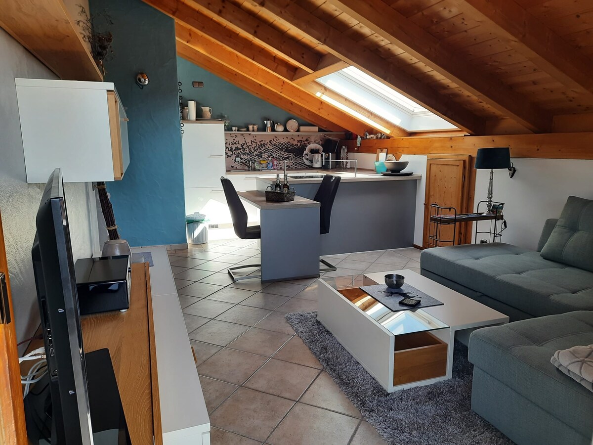 Popular Airbnb listing: Apartment in Lechbruck am See in the beautiful Allgäu, near Füssen only 300 meters from the lake in Lechbruck Am See