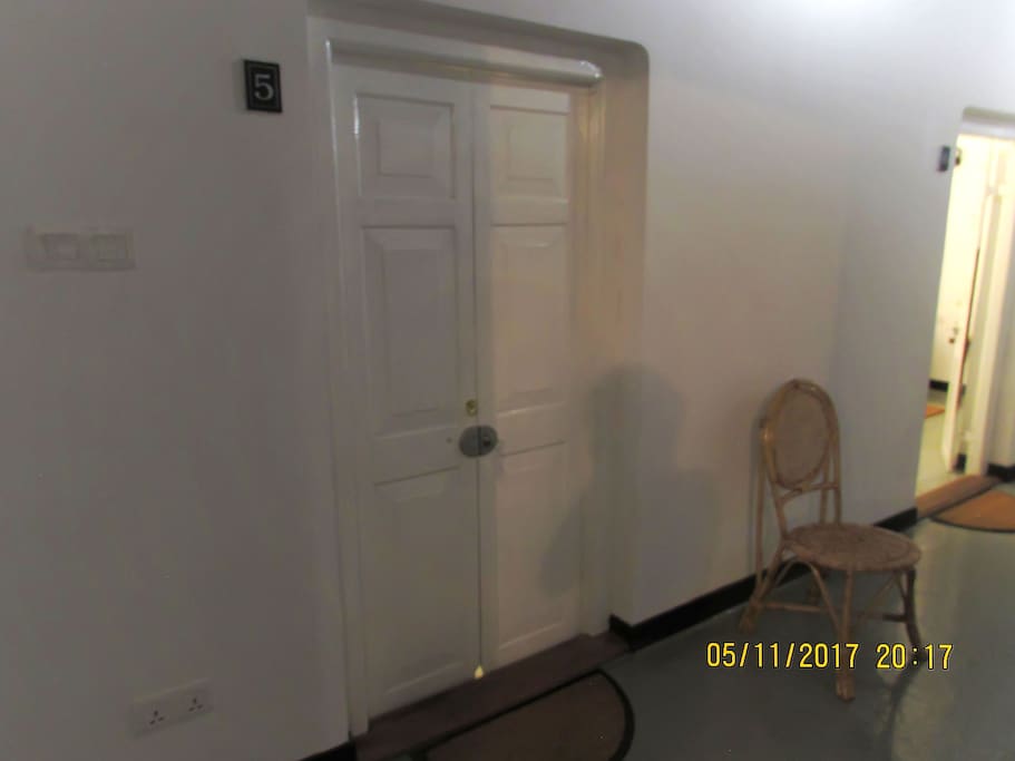Entrance to Room via corridor leading from Living Room (Bedroom 01 )