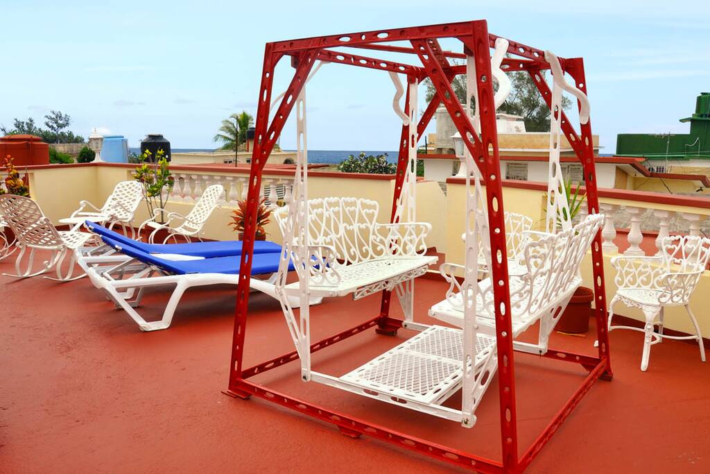 Ocean view terrace