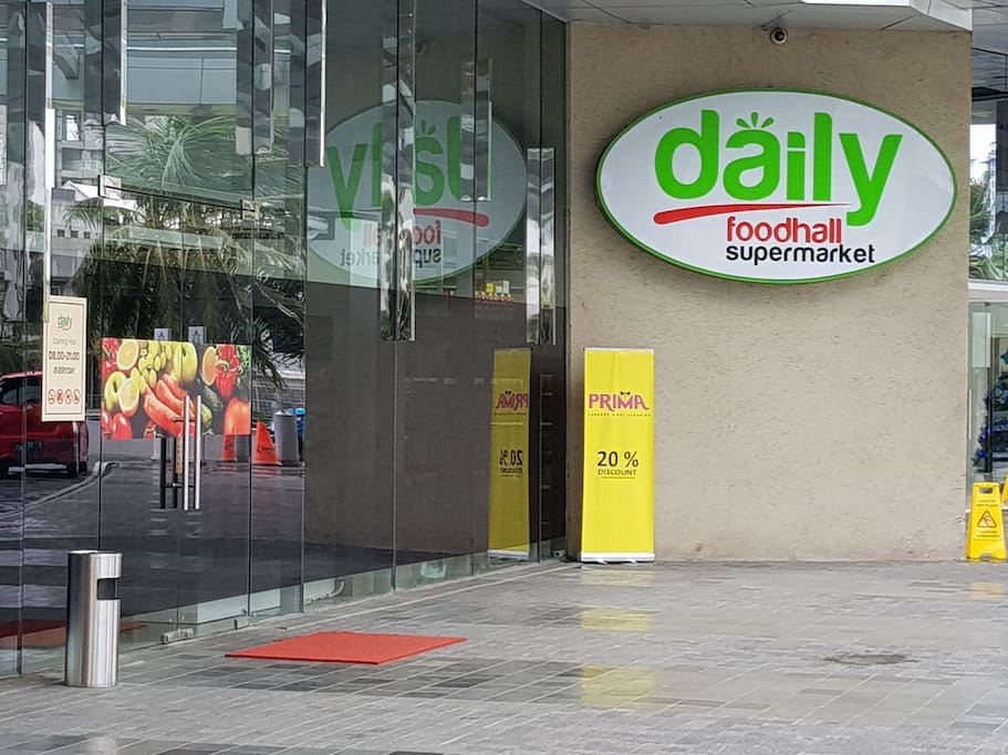 Newly added convenient of Supermarket just next to lobby tower