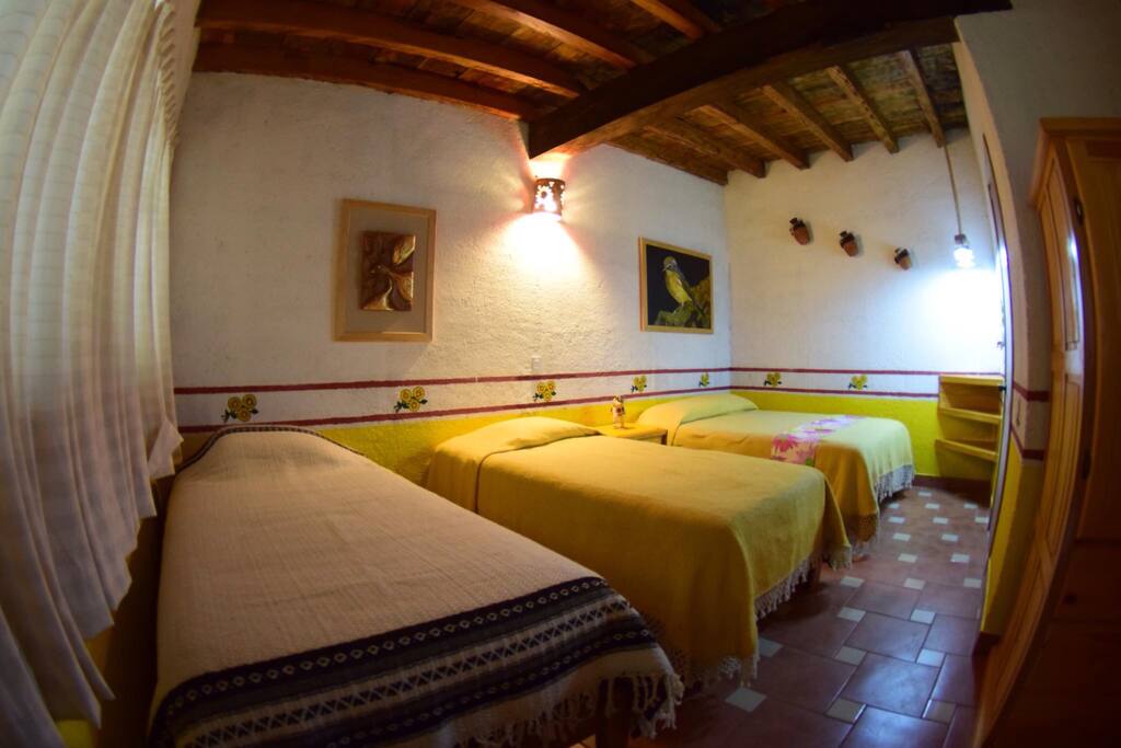 Habitación Cuádruple con baño