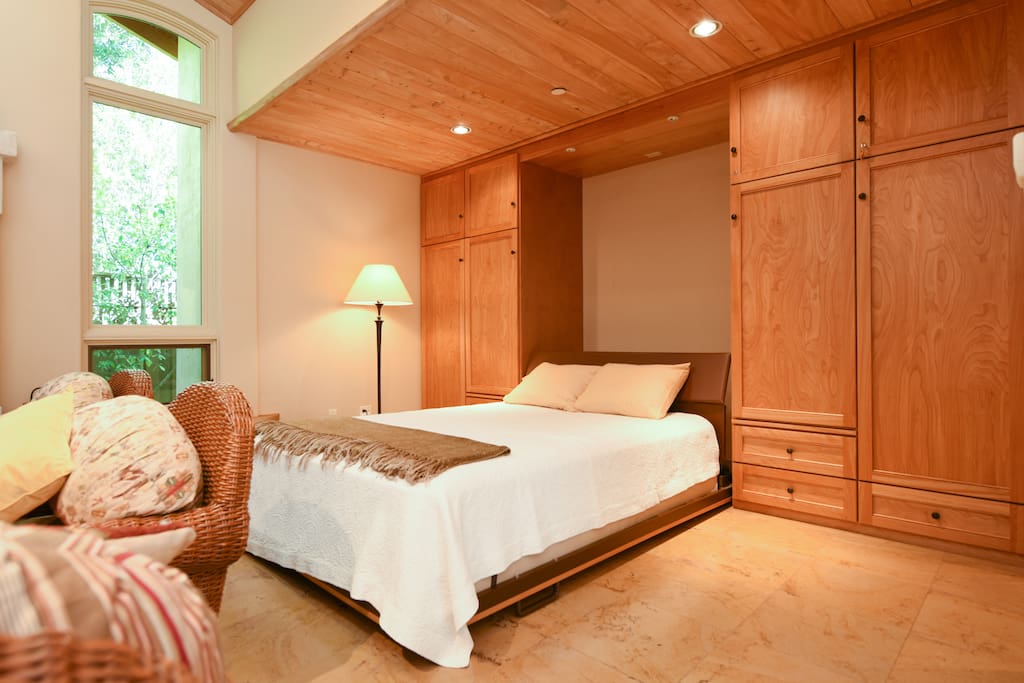 Pull-down queen-sized Murphy Bed