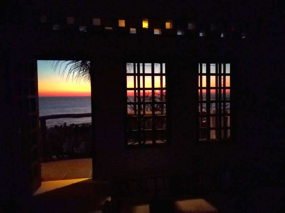 See the sunsets right from your room