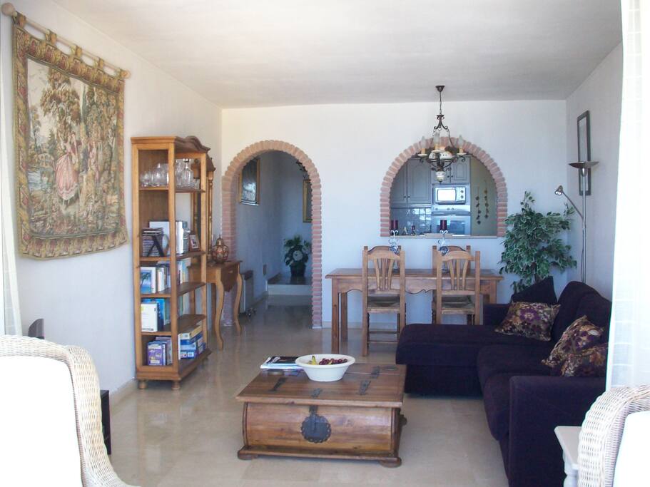 View of the sitting area
